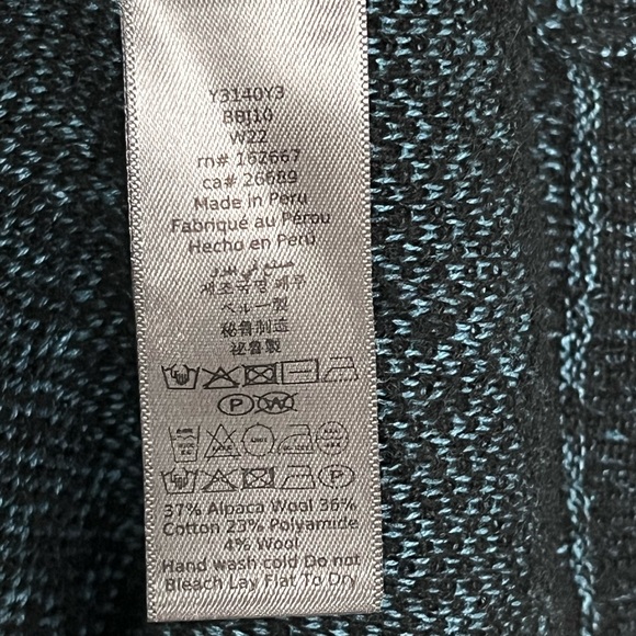 John Varvatos Collection Waverly Python Jacquard Sweater. Size medium. - Picture 9 of 10